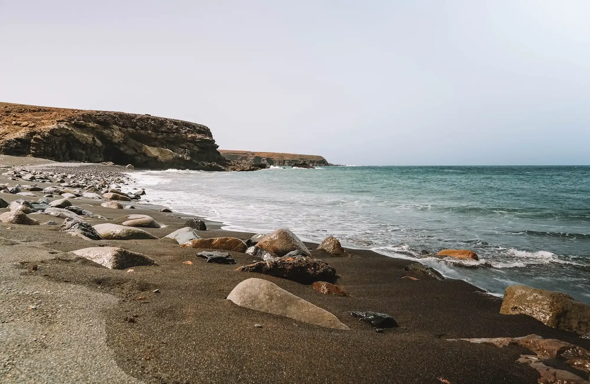 Fuerteventura  Heruntergeladen Ajuy Playa de arena negra