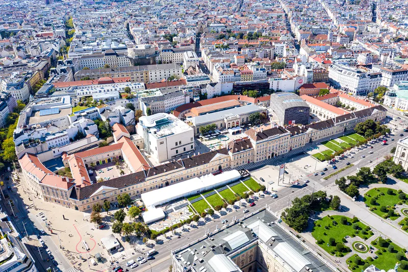 MuseumsQuartier Wien in Wien