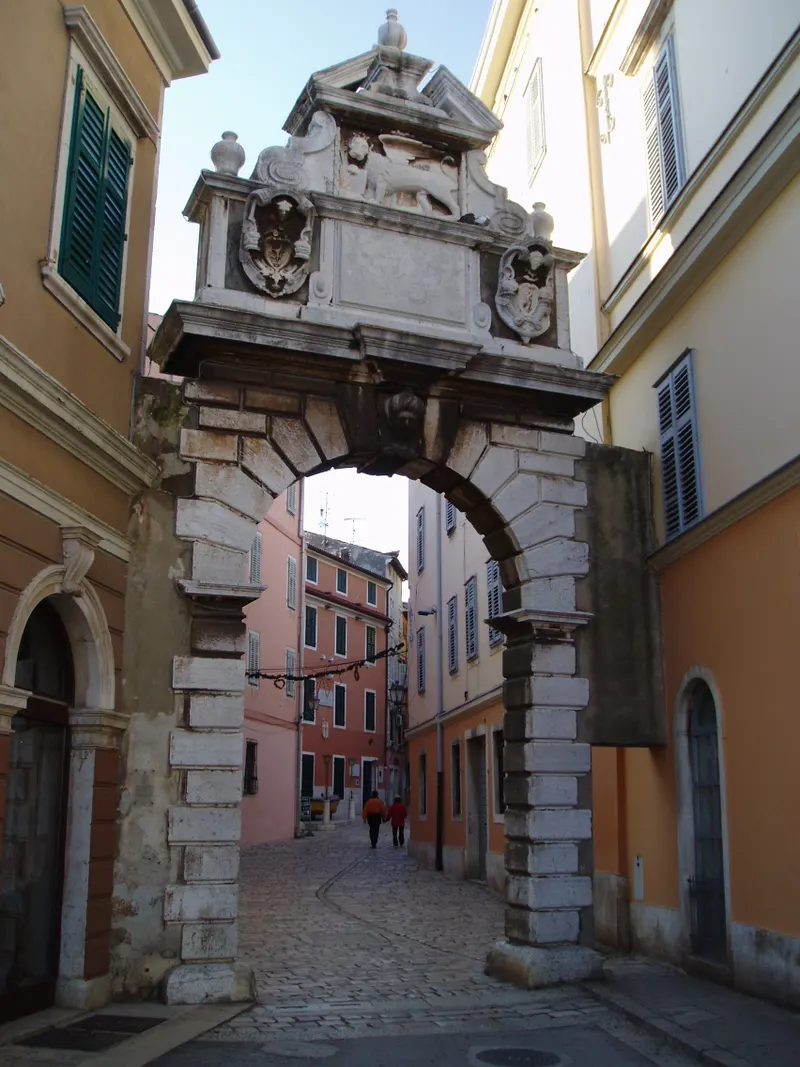 Balbi's Arch in Rovinj