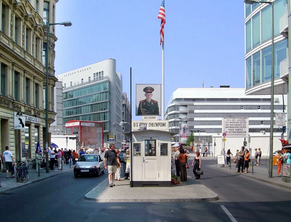 Checkpoint Charlie in Berlin